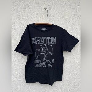 Led Zeppelin Black Graphic T-Shirt